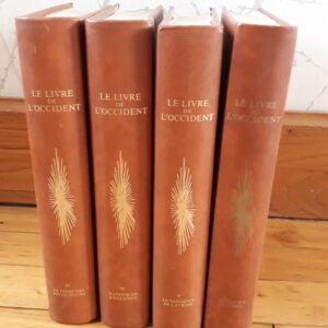 Le livre de l'occident  Herman Grégoire  en 4 volumes
