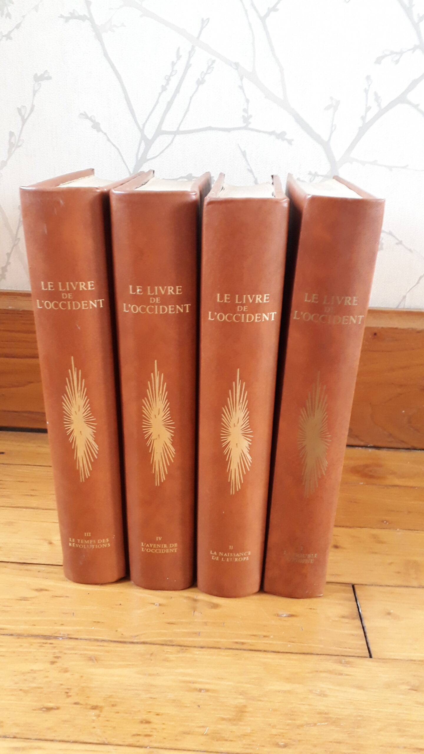 Le livre de l'occident Herman Grégoire en 4 volumes