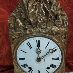 ancien mouvement de comtoise du 19ème siècle sonnerie cloche (S24-2)